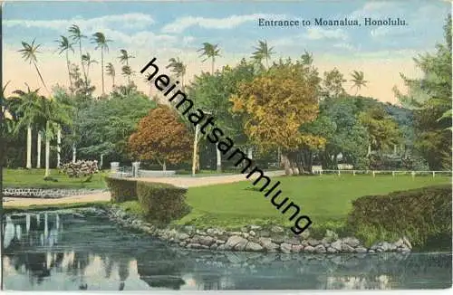 Hawaii - Honolulu - Entrance to Moanalua