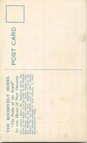 New Orleans - The Roosevelt Hotel