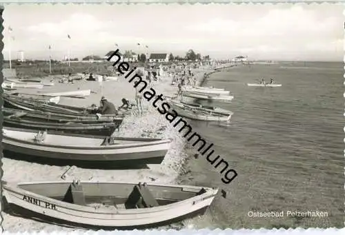 Pelzerhaken - Strand - Boote - Foto-Ansichtskarte - Verlag Cramers Kunstanstalt Dortmund
