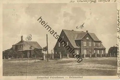 Ostseebad Pelzerhaken - Helenenbad - Verlag G. Block Neustadt - gel. 1928