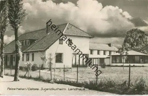 Pelzerhaken Ostsee - Jugendkurheim Landhaus - Foto-AK - Verlag Ferd. Lagerbauer & Co. Hamburg gel. 1957