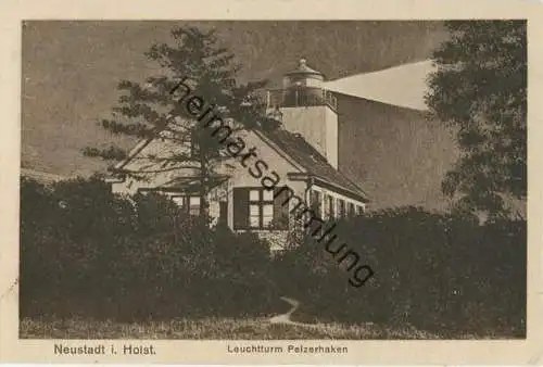 Neustadt in Holstein - Leuchtturm Pelzerhaken - Verlag Julius Simonsen Oldenburg