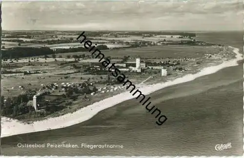Pelzerhaken - Fliegeraufnahme - Foto-Ansichtskarte - Verlag Cramers Kunstanstalt Dortmund