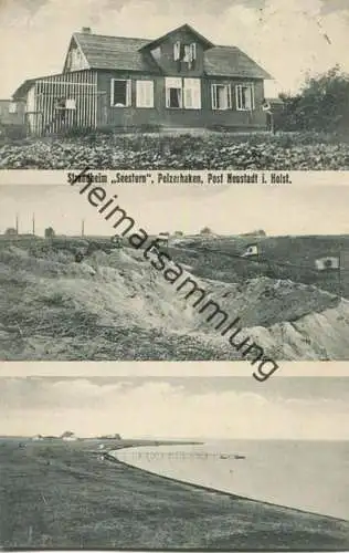 Ostseebad Pelzerhaken - Strandheim Seestern Besitzer Familie Schwiegershausen - Verlag M. H. Peters Neustadt gel. 1924