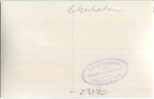 Pelzerhaken - Foto-Ansichtskarte - Stempel Julius Simonsen Oldenburg