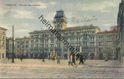 Trieste - Palazzo Municipale gel. 1925