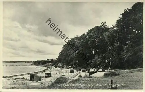 Ostseebad Pelzerhaken bei Neustadt - Strandpartie - Verlag Julius Simonsen Oldenburg