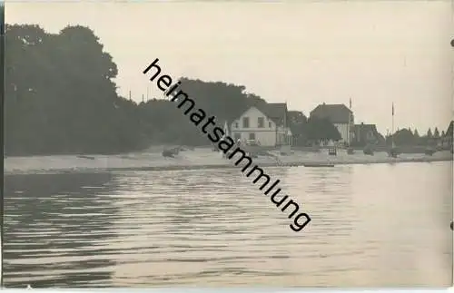 Pelzerhaken - Häuser am Strand - Foto-Ansichtskarte