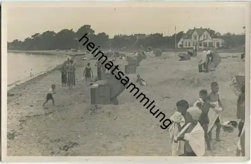 Pelzerhaken - Strand - Foto-Ansichtskarte