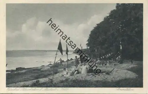 Ostseebad Pelzerhaken bei Neustadt Holstein - Strandleben - Verlag Gottfried Ehrhorn Neustadt gel. 1926