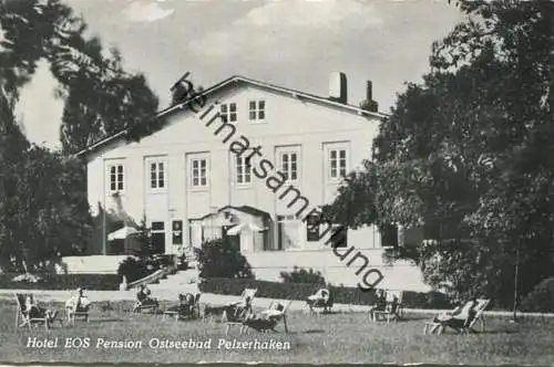 Ostseebad Pelzerhaken - Hotel Pension EOS Besitzer Armin Bönicke - Foto-AK gel. 1963