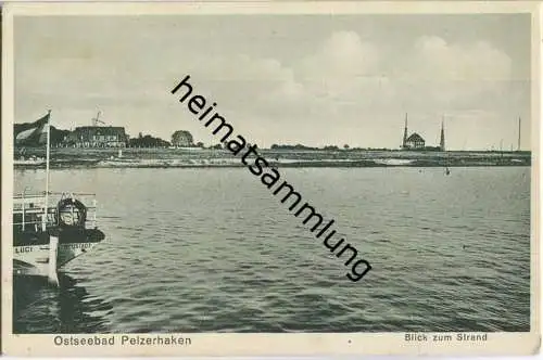 Pelzerhaken - Blick zum Strand - Verlag Robert Evers Ostseebad Pelzerhaken