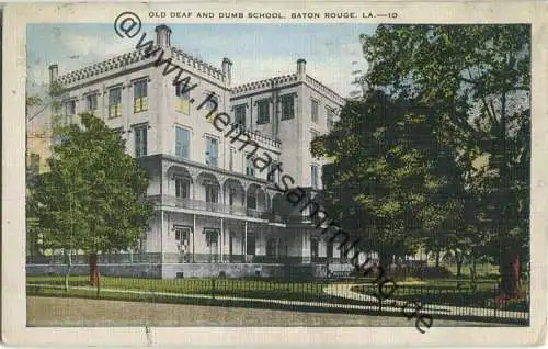 Baton Rouge - Old deaf and dumb school