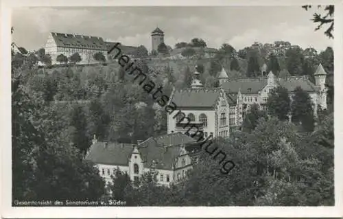 Rothenburg - Sanatorium Wildbad - Foto-AK - Verlag A. Ohmayer Rothenburg