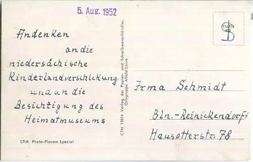 Alfeld - Heimatmuseum - Verlag der Papier- und Schreibwarenhändler Alfeld