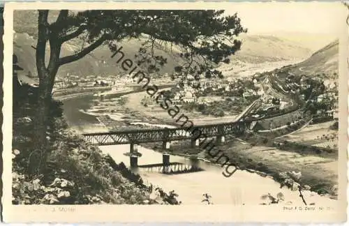 Bullay-Alf an der Mosel - Foto-Ansichtskarte - Verlag F. G. Zeitz Königssee