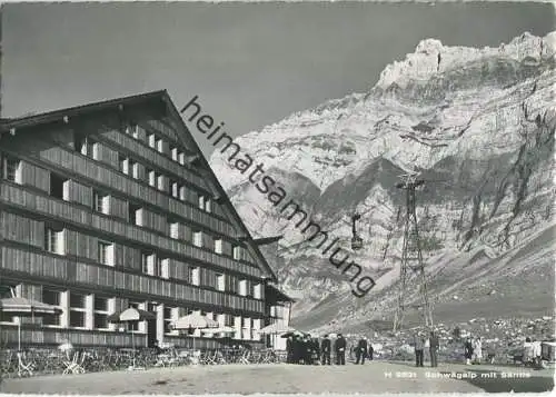 Schwägalp mit Säntis - Foto-Ansichtskarte - Verlag Beringer & Pampaluchi Zürich