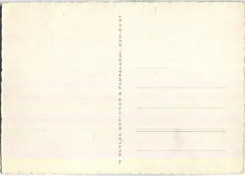 Schwägalp mit Säntis - Foto-Ansichtskarte - Verlag Beringer & Pampaluchi Zürich