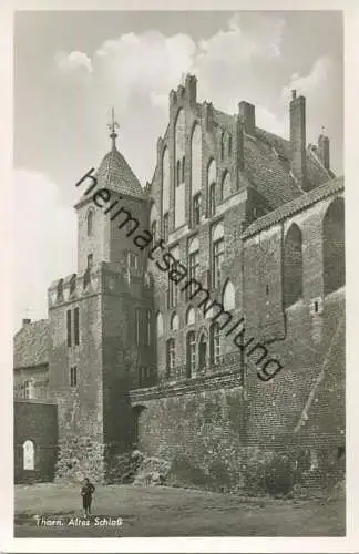 Thorn - Altes Schloss - Foto-AK - Verlag Heinrich Hoffmann Posen