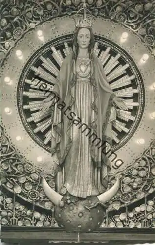 Franziskaner Kloster Gorheim - Sigmaringen - Immakulata - Foto-Ansichtskarte - Cramers Kunstanstalt Dortmund