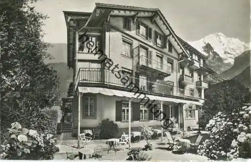 Interlaken - Hotel Rugenpark - Inhaber G. Waelle - Foto-AK - Verlag H. Steinhauer Interlaken