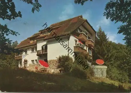 Schönau - Parkhotel Sonne - AK Grossformat - Verlag Gebr. Metz Tübingen gel. 1974