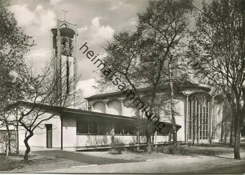 Freiburg - Evangelische Ludwigskirche - Foto-AK Großformat 50er Jahre - Verlag Otto Feil Freiburg