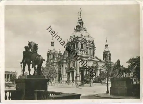 Berlin - Dom - Foto-Ansichtskarte - Verlag Hans Andres Berlin