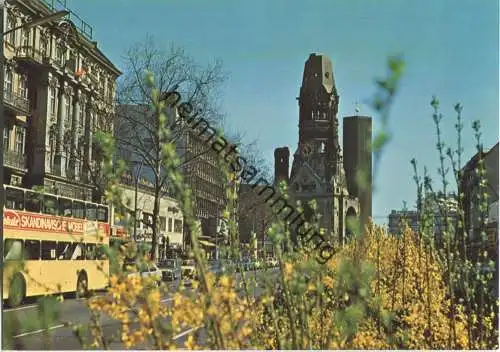 Berlin - Kurfürstendamm - BVG Bus - Verlag Kunst und Bild Berlin