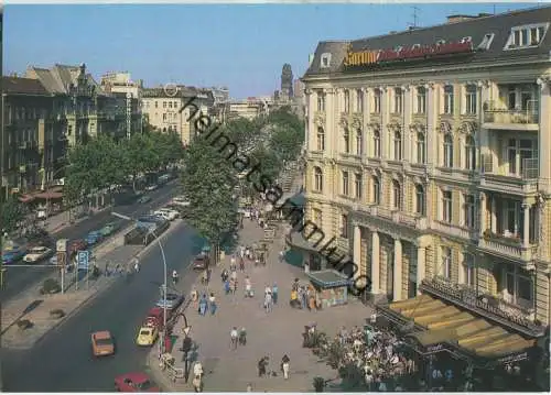 Berlin - Kurfürstendamm Ecke Uhlandstrasse mit Cafe Möhring - Verlag Deutsch Schwalbach