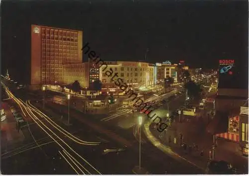 Berlin - Kurfürstendamm Ecke Joachimstaler Strasse bei Nacht