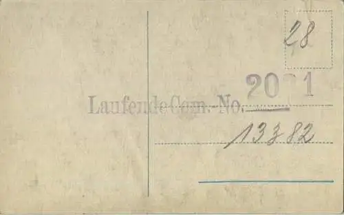 Constantinople - Vue panoramique du pont et du Bosphore - Foto-AK - Mondlicht coloriert