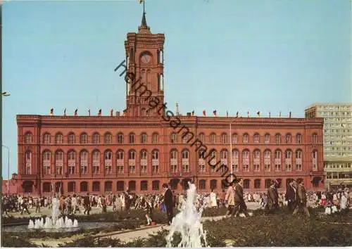 Berlin-Ost - Rotes Rathaus - Verlag Kunst und Bild Berlin