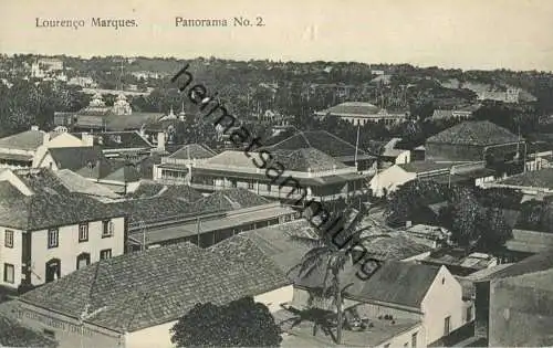 Mosambik - Mocambique - Lourenco Marques - Panorama No. 2