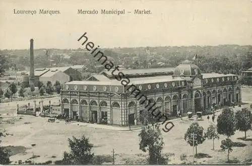 Mosambik - Mocambique - Lourenco Marques - Mercado Municipal - Market