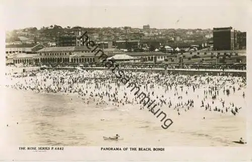 Sydney - Bondi - Panorama of the Beach - New South Wales - Foto-AK