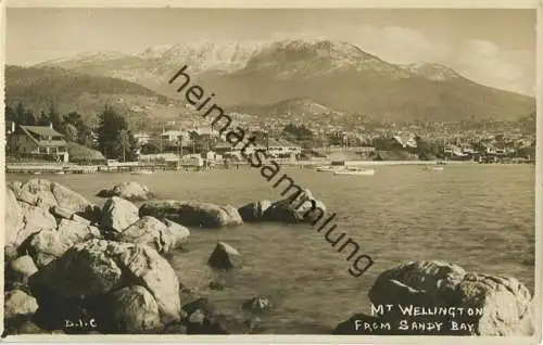 Mount Wellington from Sandy Bay - Tasmanien - Foto-AK