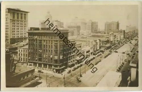 New Orleans - Corner of Canal and Camp Streets - Photo no postcard