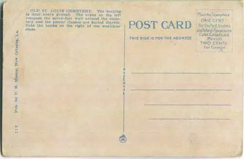 New Orleans - Old St. Louis Cemetery