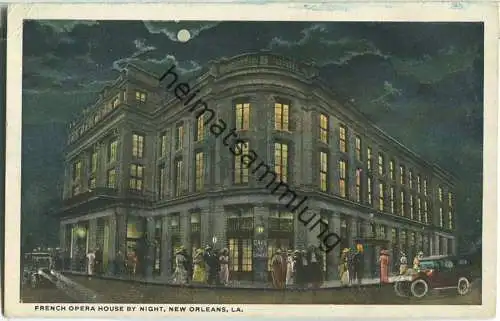 New Orleans - French Opera House by night