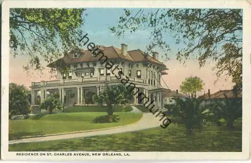 New Orleans - Residence on St. Charles Avenue