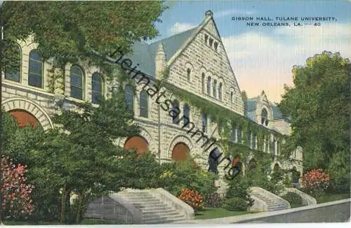 New Orleans - Tulan University - Gibson Hall