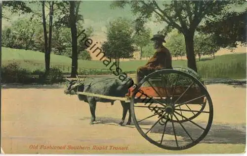 African-Americans - old fashioned Southern rapid transit