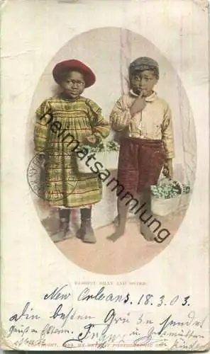 African-Americans - bashful Billy and sister