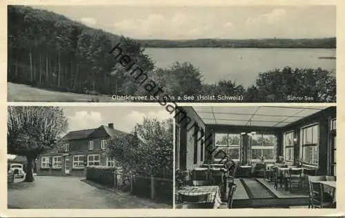 Bösdorf - Gast und Pensionshaus Oberkleveez bei Plön am See - Inhaber H. Krause - Suhrer See - Verlag Heinr. C. Otto Kie