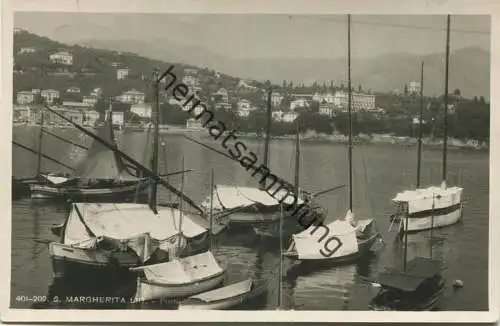 S. Margherita (Ligure) - Posto - vera fotografia - Foto-AK - Fotoedizioni Brunner & C. Como gel. 1934