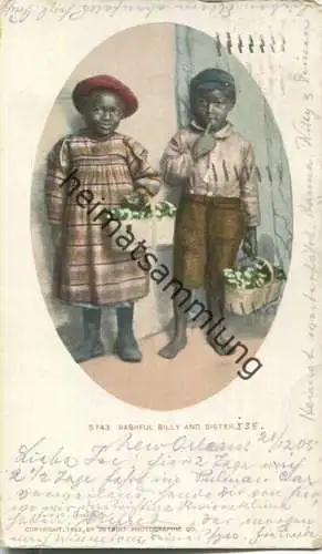 African-Americans - bashful Billy and sister