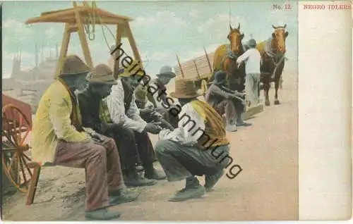 African-Americans - resting men