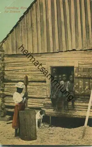 African-Americans - Pounding - Rice for Dinner