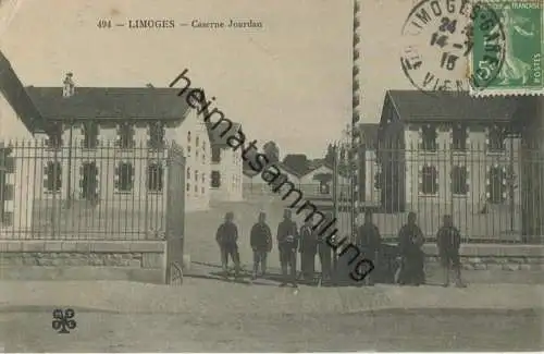 Limoges - Caserne Jourdan - gel. 1915